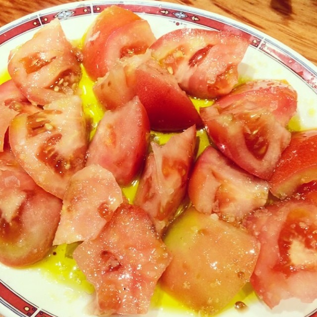 Tomatoes In Olive Oil at Bar Nestor on #foodmento http://foodmento.com/place/3407