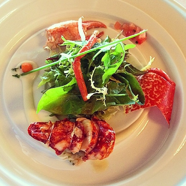 Lobster Salad With Cider Vinegar at Akelare on #foodmento http://foodmento.com/place/3417