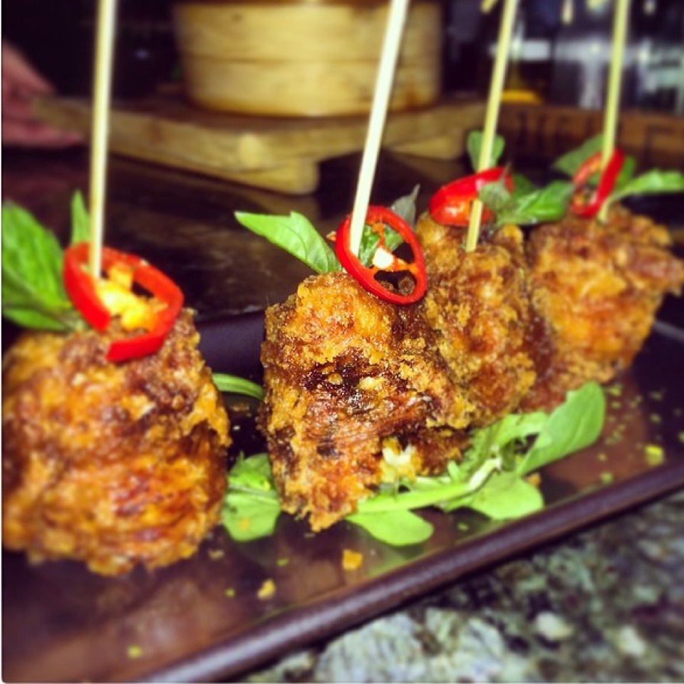 Shrimp Stuffed Boneless Chicken Wings at Decoy on #foodmento http://foodmento.com/place/3423