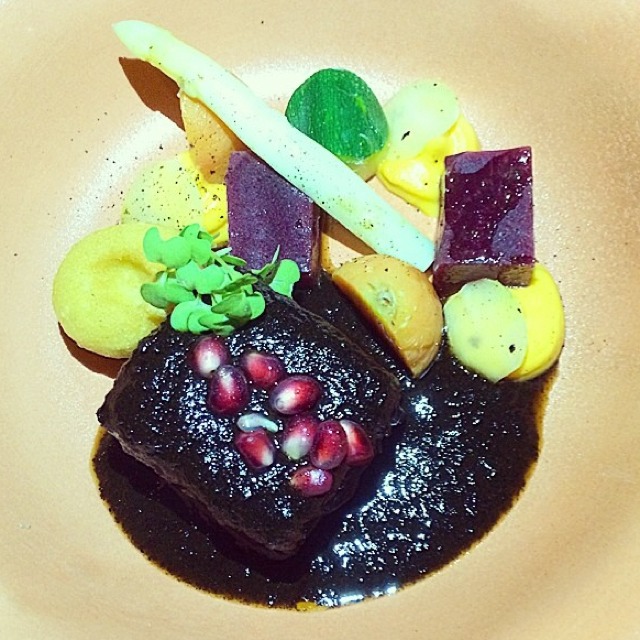 Short Rib, Chichilo Negro, Chochoyotes, Amaranth Salad from The Black Ant on #foodmento http://foodmento.com/dish/14026
