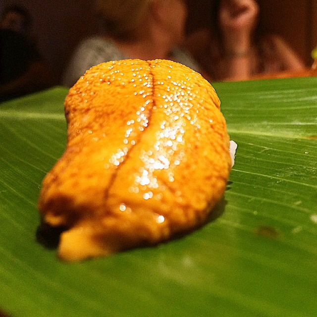 Santa Barbara Uni (Sea Urchin) at Sushi Dojo NYC on #foodmento http://foodmento.com/place/3488