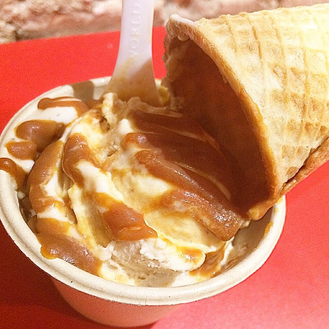 Banana Pudding, Salted Caramel Ice Cream at OddFellows Ice Cream (CLOSED) on #foodmento http://foodmento.com/place/3490