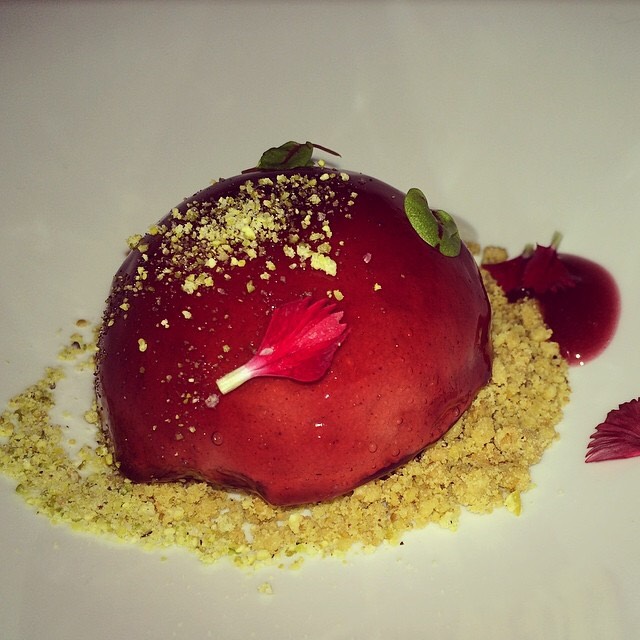 Cheesecake, Citron, Hibiscus, Pistachio at Piora on #foodmento http://foodmento.com/place/3602