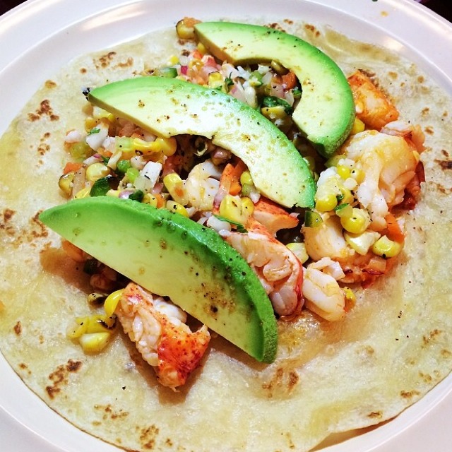 Lobster Pacifica Tacos (Special) from Tacombi Cafe El Presidente on #foodmento http://foodmento.com/dish/14677