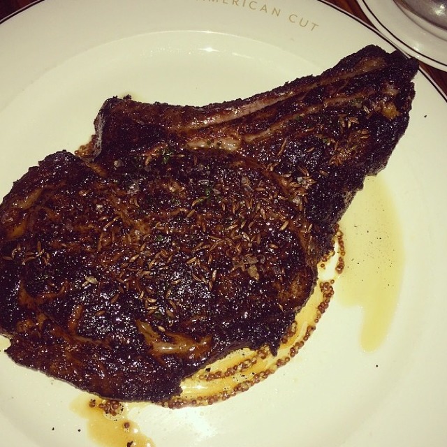 20oz Bone In Ribeye Steak from American Cut on #foodmento http://foodmento.com/dish/14799