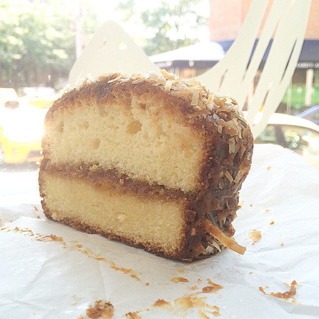 Coconut Pound Cake, Dulce De Leche at Sweet Corner Bakeshop on #foodmento http://foodmento.com/place/3961