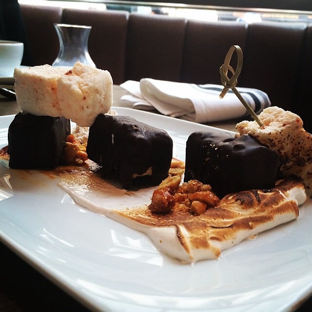 Peanut Butter Candy Bar, Dark Chocolate, Marshmallow, Peanuts from The Wayfarer on #foodmento http://foodmento.com/dish/16672