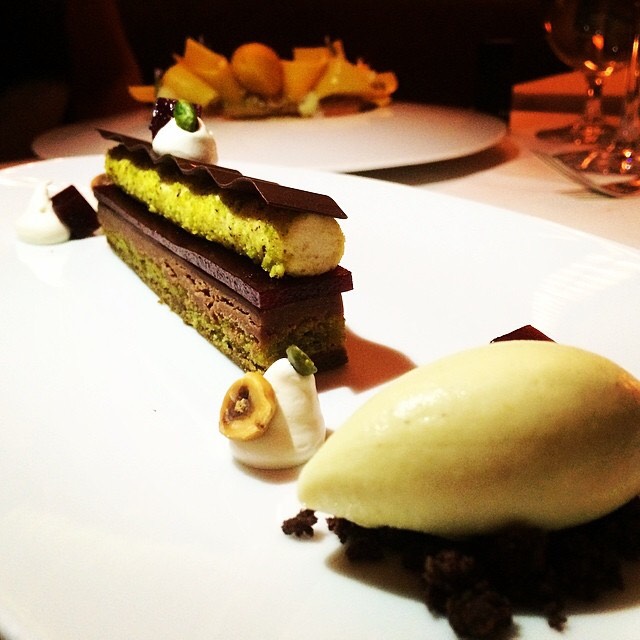 Pistachio, Chocolate, Sorbet... at Café Boulud on #foodmento http://foodmento.com/place/4618