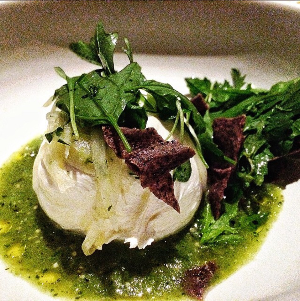 Burrata & Weeds at Cosme on #foodmento http://foodmento.com/place/5070