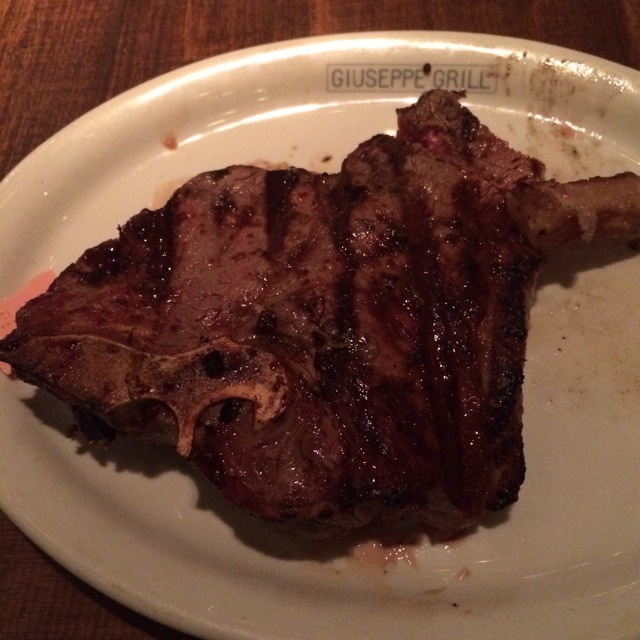 T Bone Steak  from Giuseppe Grill on #foodmento http://foodmento.com/dish/13460