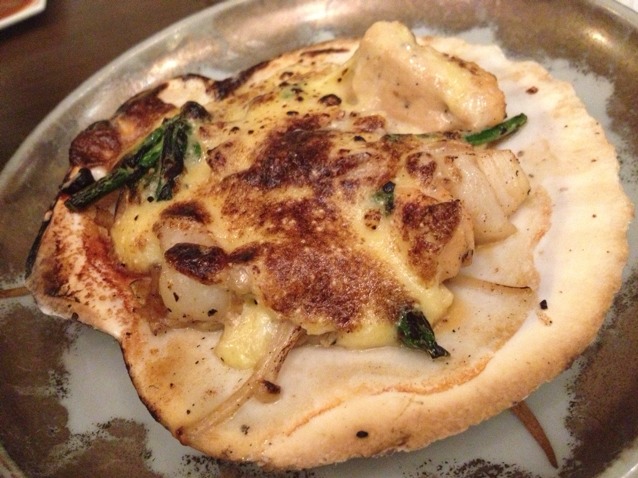 Hotate Cheese from Kazu Sumiyaki Restaurant on #foodmento http://foodmento.com/dish/3714