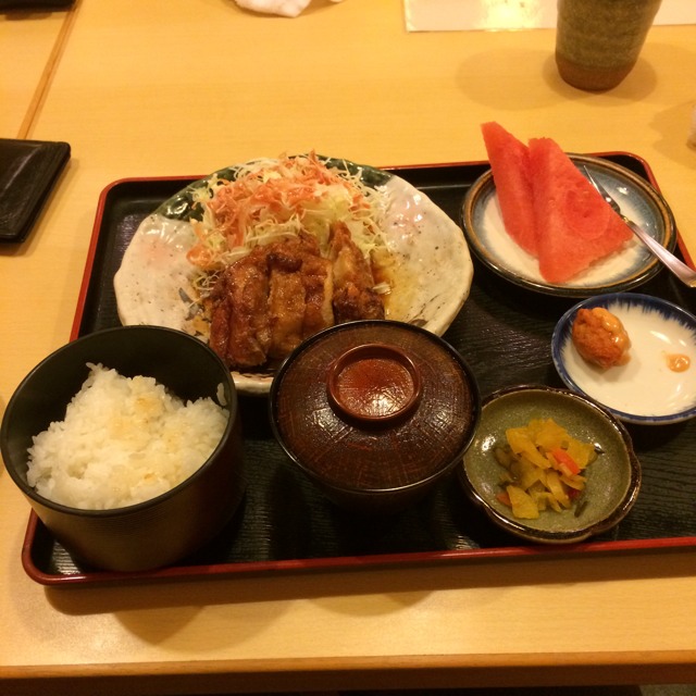 Chicken Wakatori Set at Akashi on #foodmento http://foodmento.com/place/491