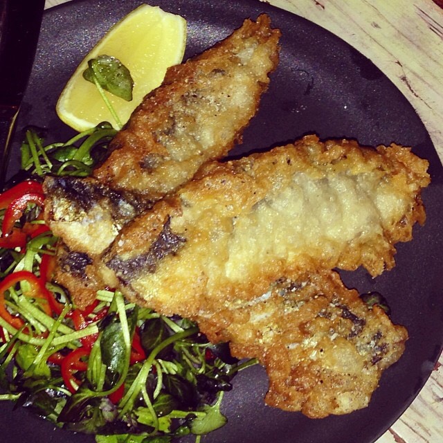 Fried Crispy Sardines from ABC Cocina on #foodmento http://foodmento.com/dish/18036