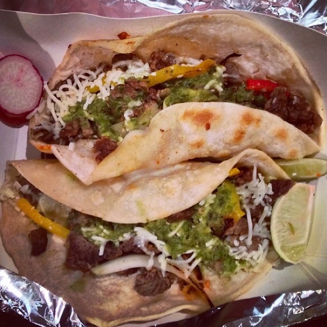 Steak Tacos from Tacos Garcia on #foodmento http://foodmento.com/dish/14308