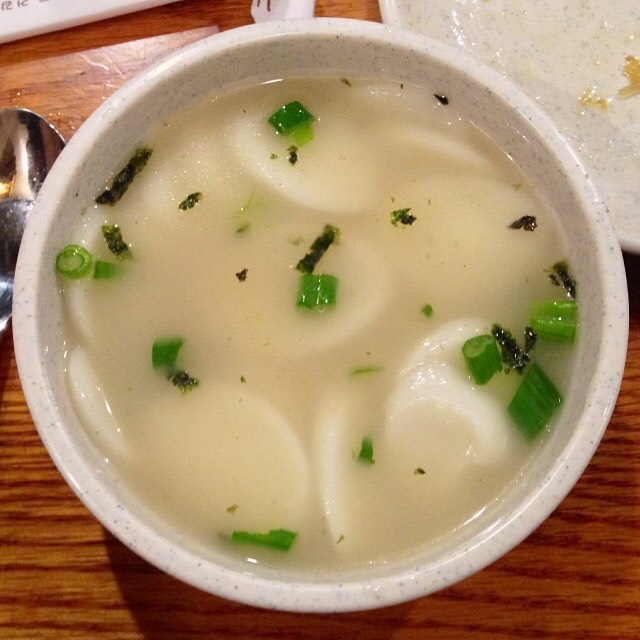 Korean Rice Cake Soup at The Kunjip on #foodmento http://foodmento.com/place/3594