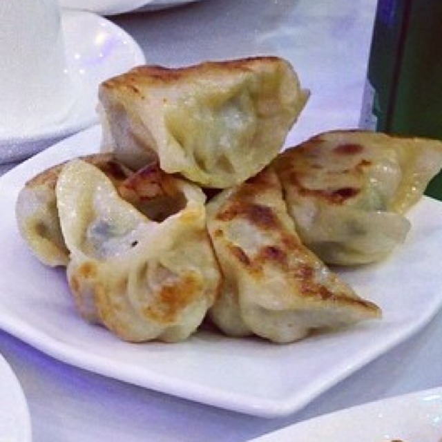 Fried Pork Dumplings at Golden Unicorn Restaurant 麒麟金閣 on #foodmento http://foodmento.com/place/3596