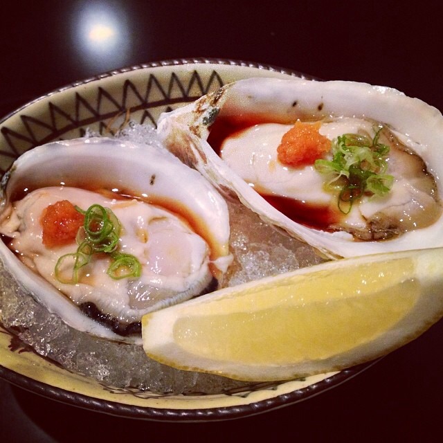 Oysters With Ponzu Sauce from Hakubai on #foodmento http://foodmento.com/dish/16884