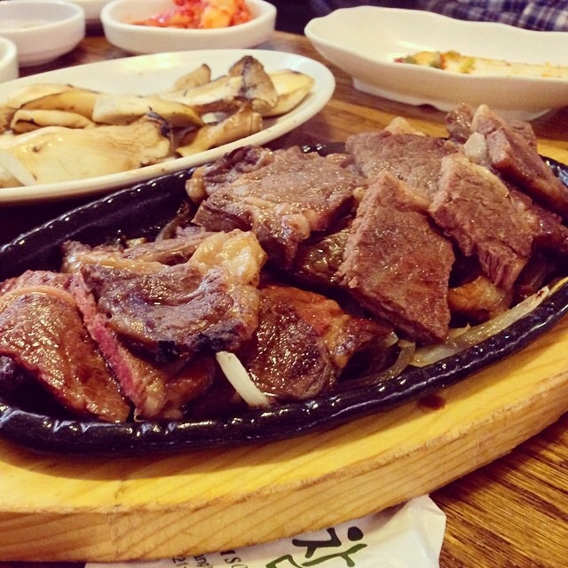 Prime Ribeye BBQ at Muk Eun Ji/Son Jja Jang (CLOSED) on #foodmento http://foodmento.com/place/4010