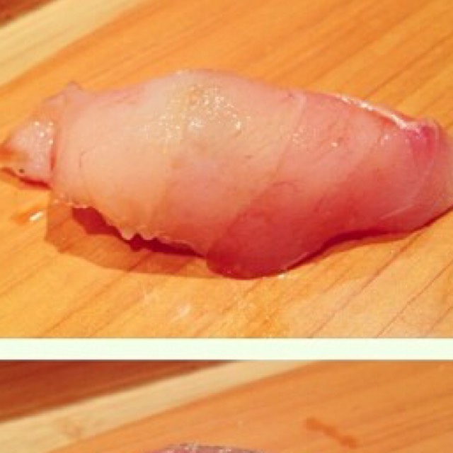 Kinme Snapper Sushi from Sushi Yasuda on #foodmento http://foodmento.com/dish/18012