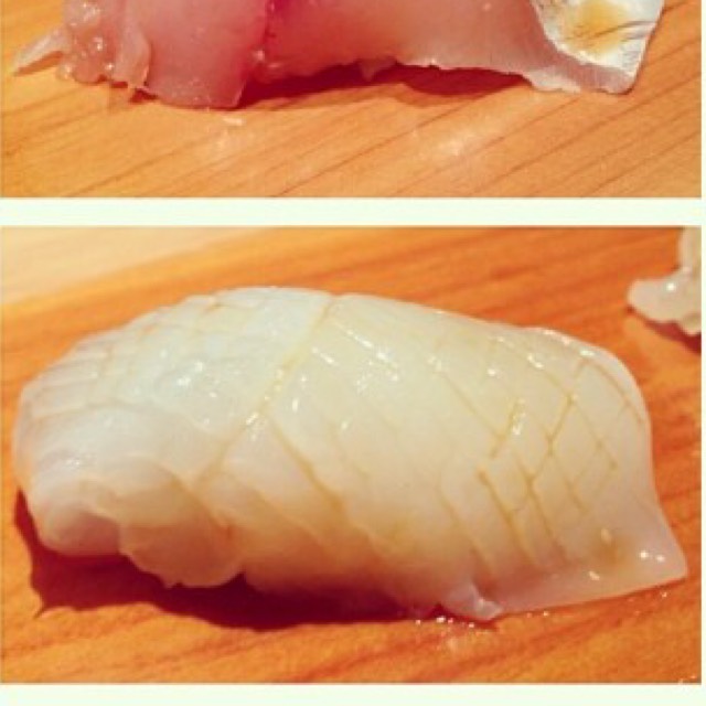 Squid Sushi at Sushi Yasuda on #foodmento http://foodmento.com/place/406