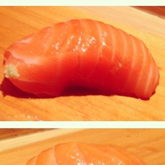 New Zealand King Salmon Sushi at Sushi Yasuda on #foodmento http://foodmento.com/place/406