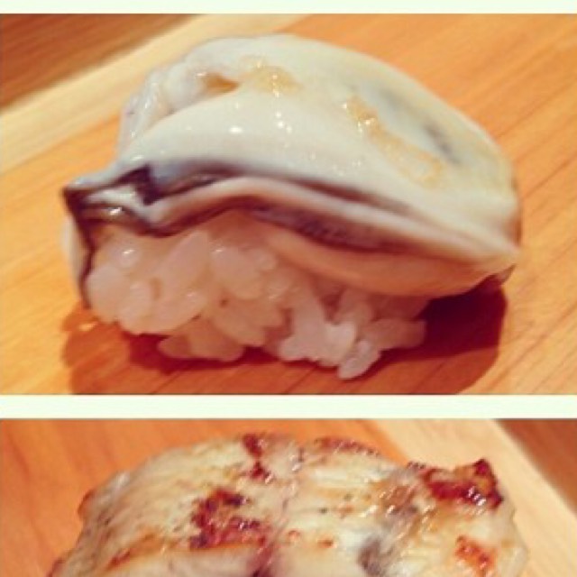 Pacific Oyster Sushi at Sushi Yasuda on #foodmento http://foodmento.com/place/406