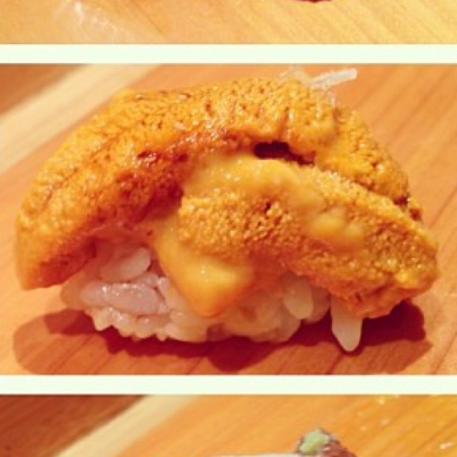 Uni Sushi from Sushi Yasuda on #foodmento http://foodmento.com/dish/18024