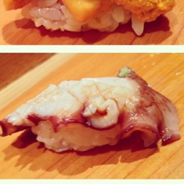 Tako Octopus Sushi at Sushi Yasuda on #foodmento http://foodmento.com/place/406
