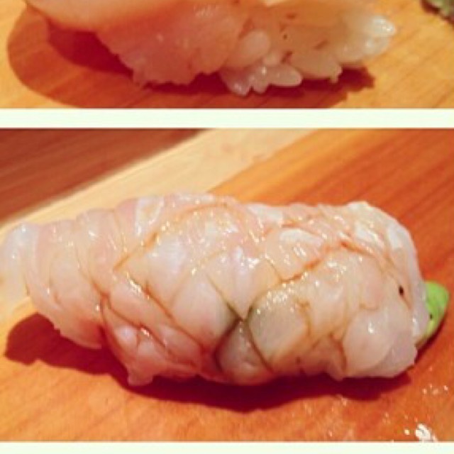 Engawa at Sushi Yasuda on #foodmento http://foodmento.com/place/406