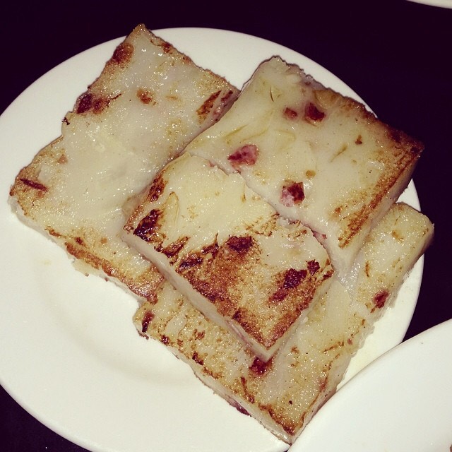 Pan Fried Turnip Cake from MaMa Ji's on #foodmento http://foodmento.com/dish/17990